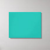 Een rijk blauwgroen groen gebied gemarkeerd door e canvas afdruk (Voorkant)