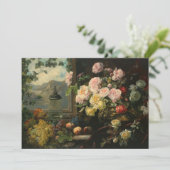 Een rijk boeket bloemen | Franz Xaver Birkinger (Staand voorkant)