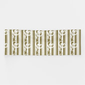 Een rijk gekleurd tapijt heeft een symmetrische ge spandoek (Horizontaal)