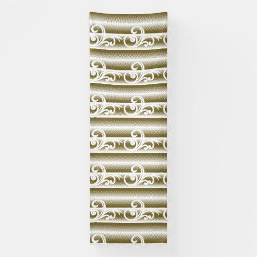 Een rijk gekleurd tapijt heeft een symmetrische ge spandoek (Verticaal)