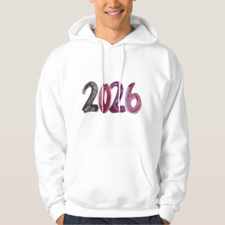 Een rijk geschilderde 2026-illustratie hoodie