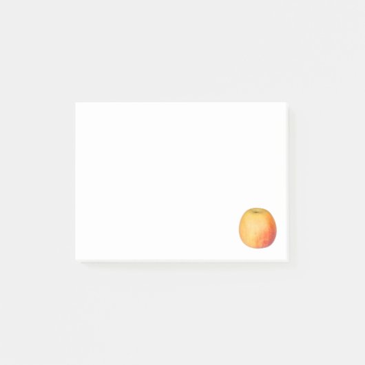 Eén rijpe appel post-it® notes (Voorkant)