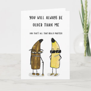 Een rijpe oude verjaardag Kaart