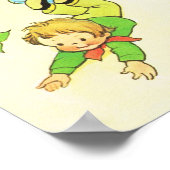 een ring een roos te bellen, Mabel Lucie Attwell P Poster (Hoek)