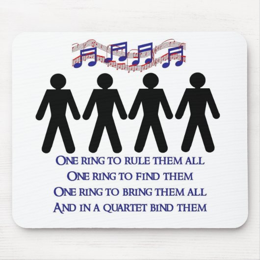 Eén ring muismat (Voorkant)