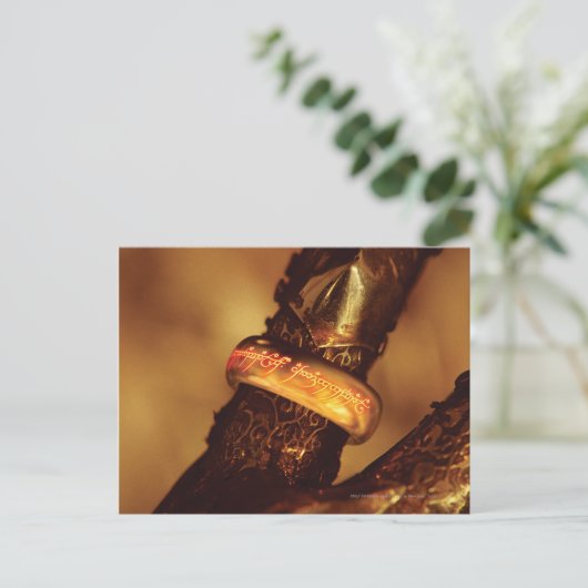 ÉÉN RING OM HEN ALLE™ TE REGULEREN BRIEFKAART (Staand voorkant)