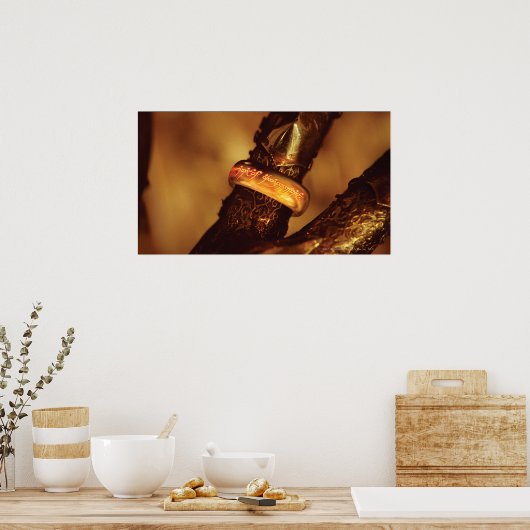 ÉÉN RING OM HEN ALLE™ TE REGULEREN POSTER (Keuken)