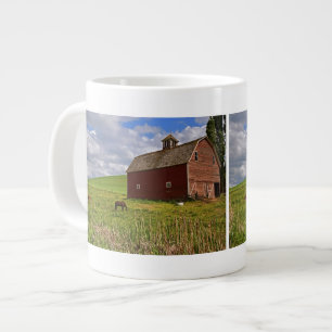 Een rit door het boerenland van Palouse 3 Grote Koffiekop