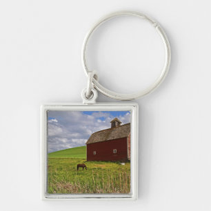 Een rit door het boerenland van Palouse 3 Sleutelhanger