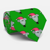 Een ritje in een Pet kerstStropdas Stropdas (Opgerold)
