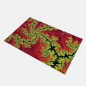 Een rivier loopt door de deur van de mat (Schuin)