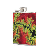 Een rivier loopt door de heupkolf heupfles (Links)