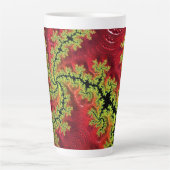 Een rivier loopt door de latte Mok (Voorkant)