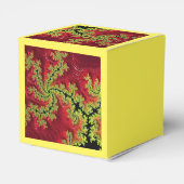 Een rivier loopt door de reuzendoos bedankdoosjes (Achterkant)