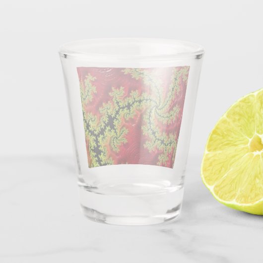 Een rivier loopt door het heet glas (Achterkant)