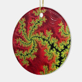 Een rivier loopt door het keramische decoratie (Links)