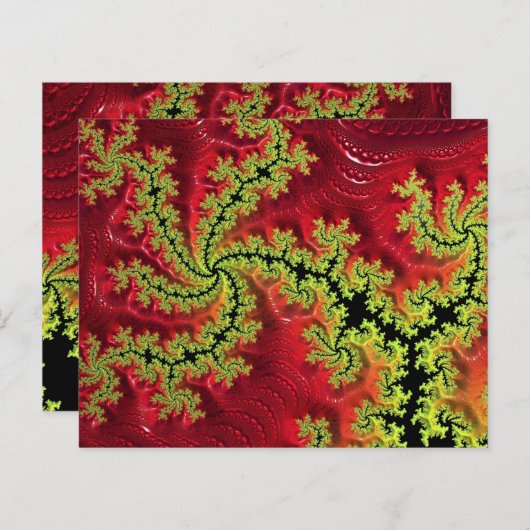 Een rivier loopt door het papierblad (Voorkant / Achterkant)