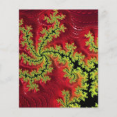 Een rivier loopt door het papierblad (Achterkant)