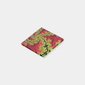 Een rivier loopt erdoorheen nadat hij merkt post-it® notes (Schuin)