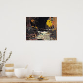 Een rivier, mooie kunst van Tom Thomson, Poster (Keuken)