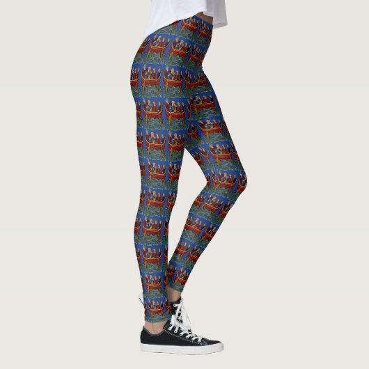 Een rivierexcursie leggings (Rechts)