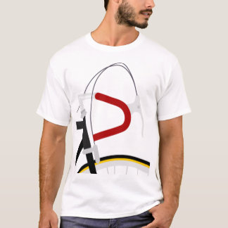Een  Road Bike. Op je bike. T-shirt