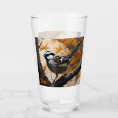 Een Robin's Serenade in het bladerdak, Glas (Voorkant)