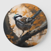 Een Robin's Serenade in het bladerdak, Grote Klok (Voorkant)