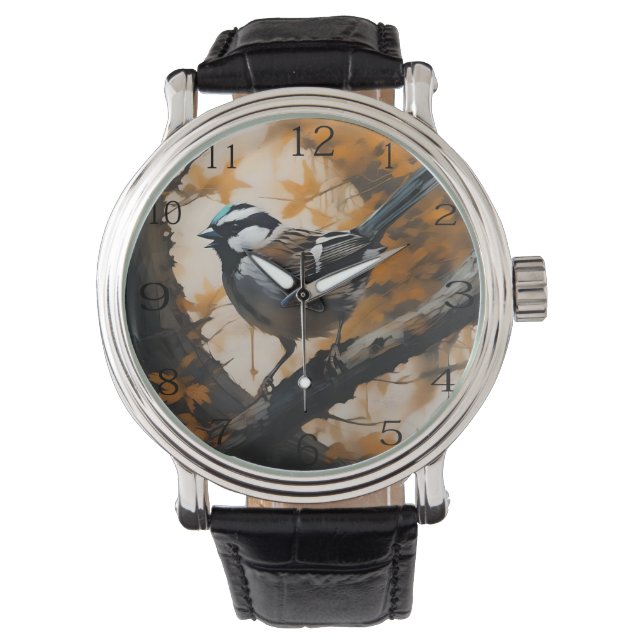 Een Robin's Serenade in het bladerdak, Horloge (Voorkant)