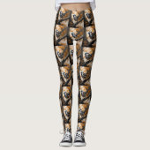 Een Robin's Serenade in het bladerdak, Leggings (Voorkant)