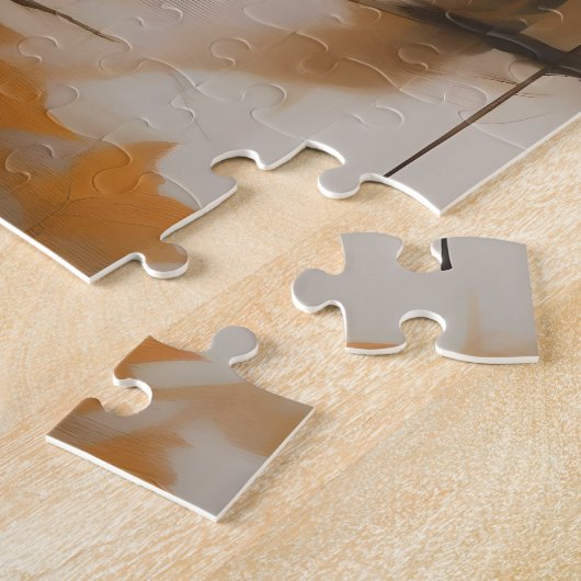 Een Robin's Serenade in het bladerdak, Legpuzzel (Zijkant)