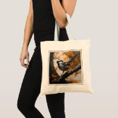 Een Robin's Serenade in het bladerdak, Tote Bag (Voorkant (product))