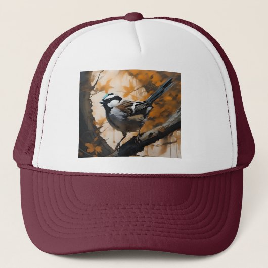 Een Robin's Serenade in het bladerdak, Trucker Pet (Voorkant)