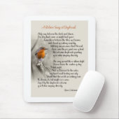 Een Robin's Song bij Daybreak - Gedicht van N. Wat Muismat (Met muis)