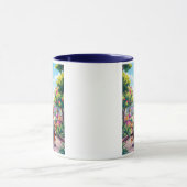 Een rocker-papi met zijn kleine hond. mok (Midden)