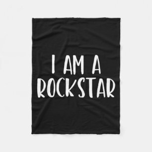 Een Rockstar Halloween Kostuum Leuke Grappige Rock Fleece Deken