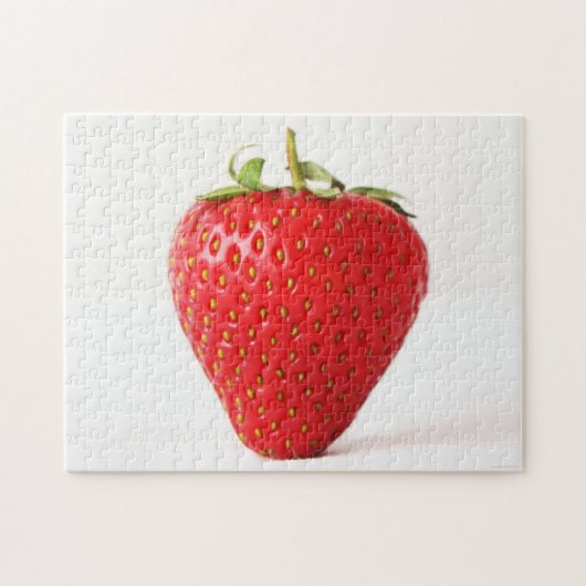 Één Rode Aardbei 11x14 252pc jpcnm Legpuzzel (Horizontaal)