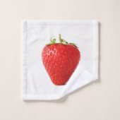 Één Rode Aardbei btcnm Bad Handdoek (Wasdoekje)