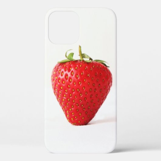 Eén rode aardbei iphcna Case-Mate iPhone case (Achterkant)