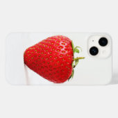 Eén rode aardbei iphcnm Case-Mate iPhone case (Achterkant (horizontaal))