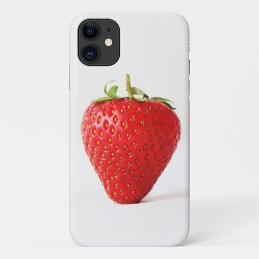 Eén rode aardbei iphcnm Case-Mate iPhone case (Achterkant)