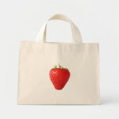 Één Rode Aardbei tcnm Mini Tote Bag (Voorkant)