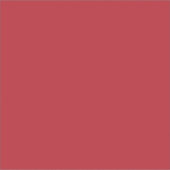 Een rode achtergrond met een sticker (Voorkant)