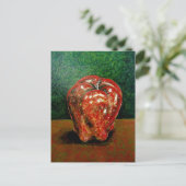 Een rode appel... 2005 Acrylkleurstof Briefkaart (Staand voorkant)