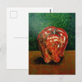 Een rode appel... 2005 Acrylkleurstof Briefkaart (Voorkant / Achterkant)