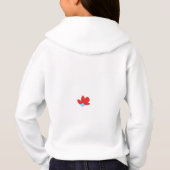 Een rode bloem met een blauw midden (Achterkant)