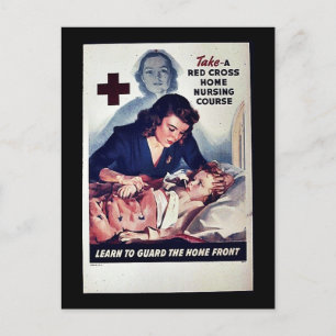 Een rode bruto-startcursus voor thuisverzorging briefkaart