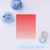 Een rode en witte achtergrond met kleine vierkantj flyer (Enkel)