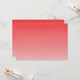 Een rode en witte achtergrond met kleine vierkantj kaart