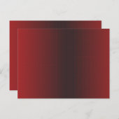 Een rode en witte achtergrond met kleine witte sti briefkaart (Voorkant / Achterkant)